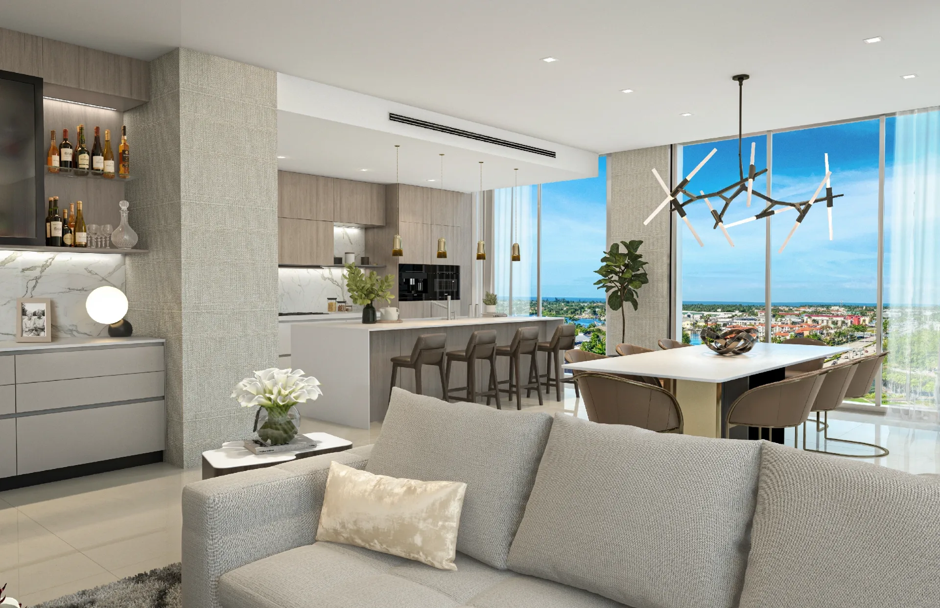 A Contemporary Culinary Space with Coastal Outlooks